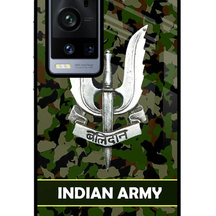 Balidan Indian Logo Vivo X60 Pro+ Glass Case