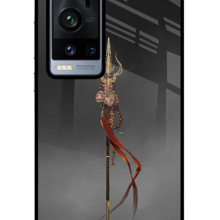 Shiv Trishul Vivo X60 Pro+ Glass Case