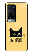 Ew People Catitude Vivo X60 Pro+ Glass Case