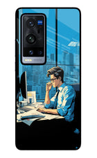 Focused Hustler (AI Generated) Vivo X60 Pro+ Glass Case