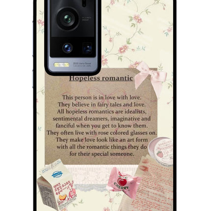 Hopeless Romantic Vivo X60 Pro+ Glass Case