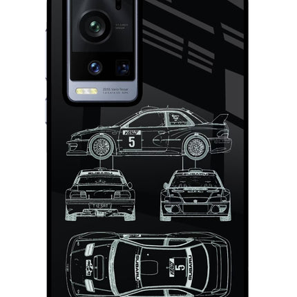 WRC'99 Vivo X60 Pro+ Glass Case