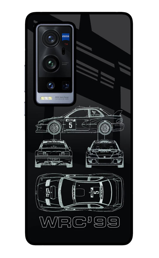 WRC'99 Vivo X60 Pro+ Glass Case