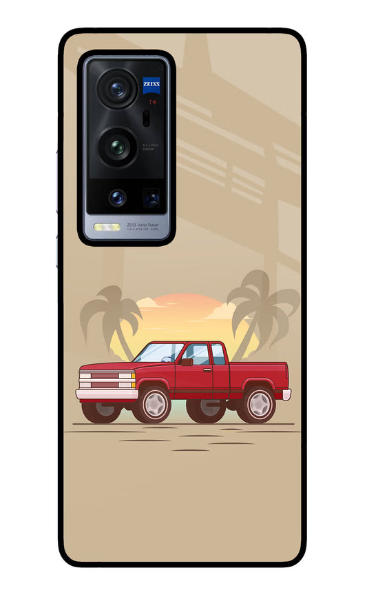 Desert Classic Drive Vivo X60 Pro+ Glass Case