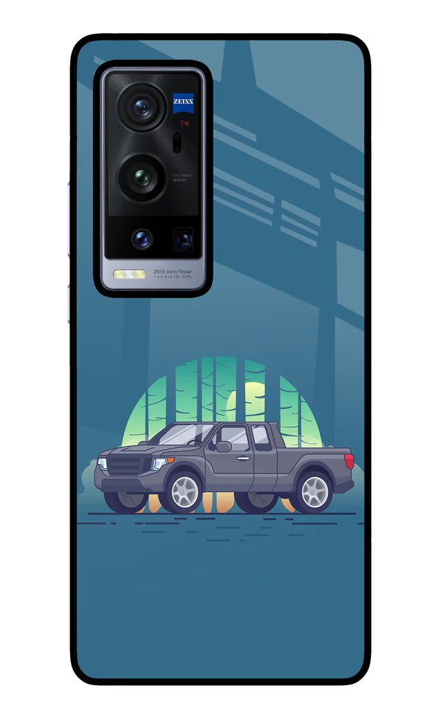 Retro Garage Vibe Vivo X60 Pro+ Glass Case