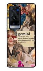 Gemini Zodiac Vivo X60 Pro+ Glass Case
