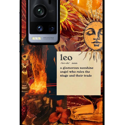 Leo Zodiac Vivo X60 Pro+ Glass Case