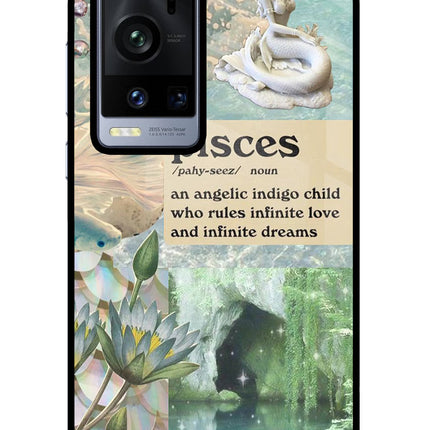 Pisces Zodiac Vivo X60 Pro+ Glass Case