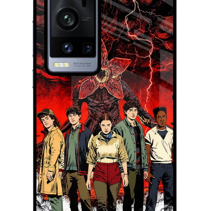 Ordinary Things Characters Vivo X60 Pro+ Glass Case