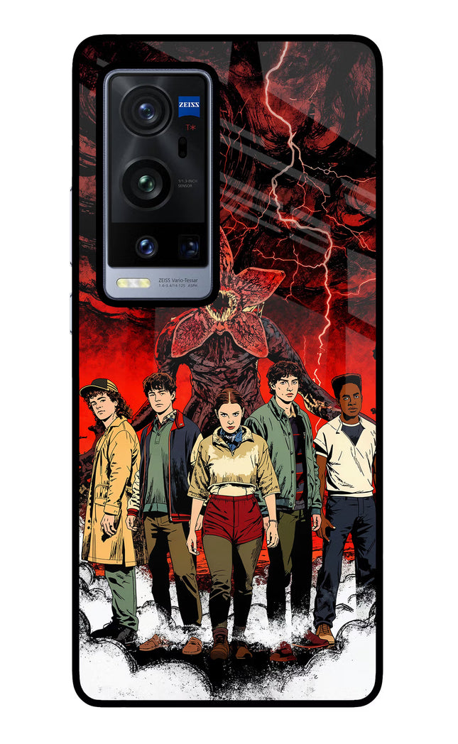 Ordinary Things Characters Vivo X60 Pro+ Glass Case