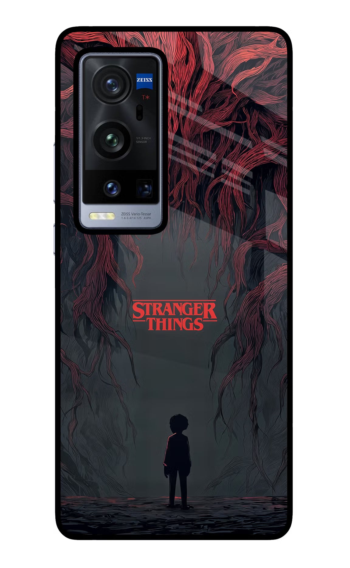 Ordinary Things Dark Side Vivo X60 Pro+ Glass Case Back Cover by Casekaro