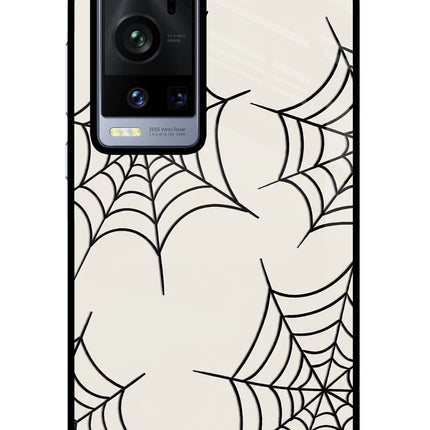 Spider Web Vivo X60 Pro+ Glass Case