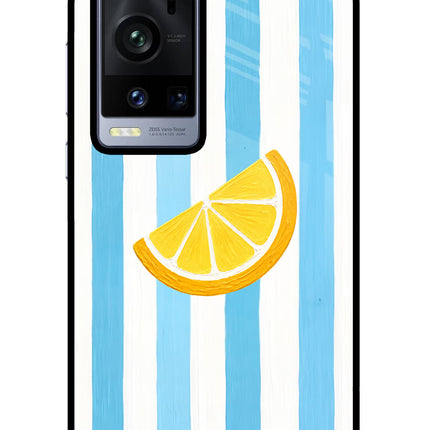 Summer Lemon Vivo X60 Pro+ Glass Case