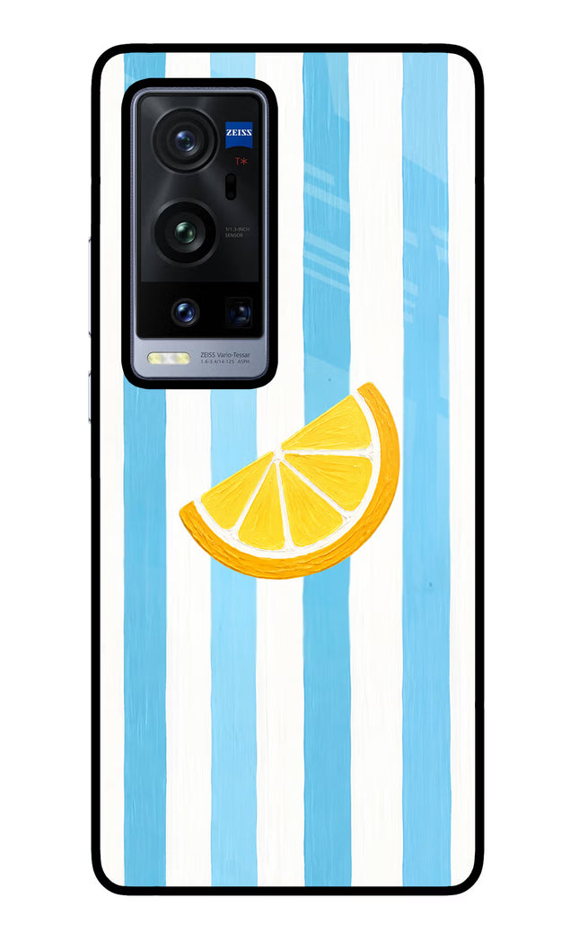Summer Lemon Vivo X60 Pro+ Glass Case