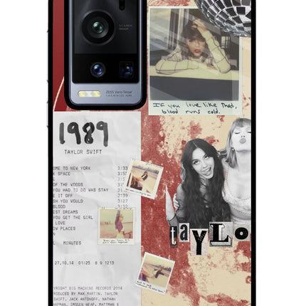 Taylor Swift Vivo X60 Pro+ Glass Case