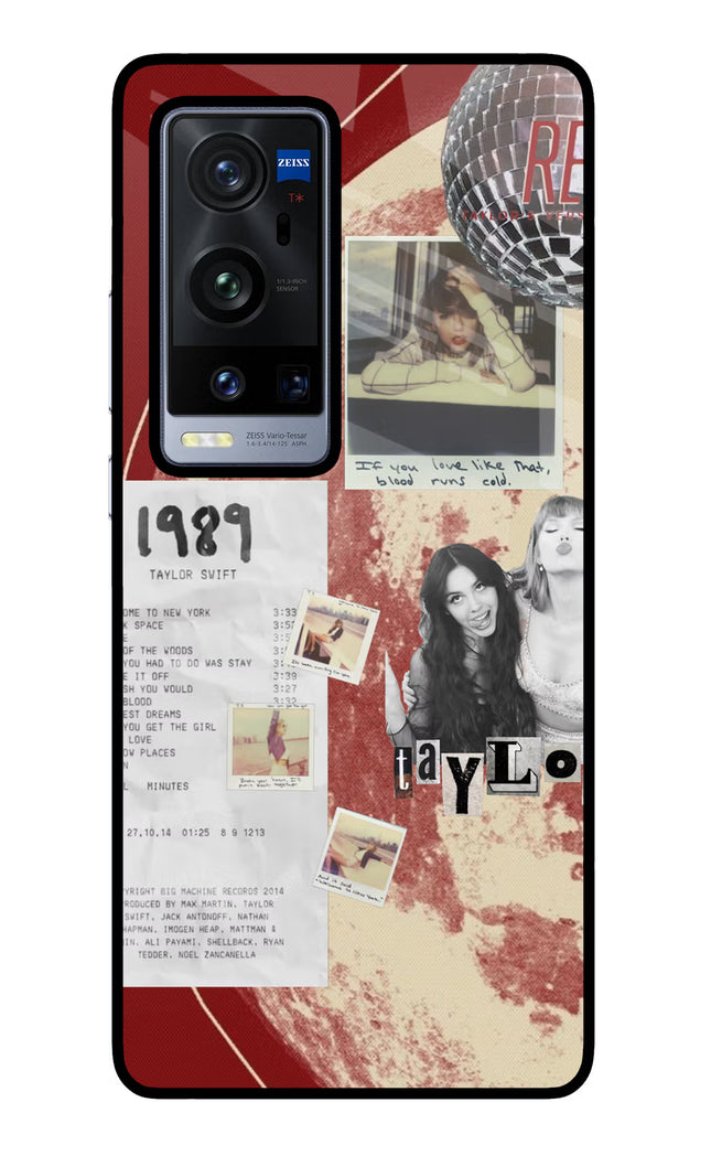 Taylor Swift Vivo X60 Pro+ Glass Case