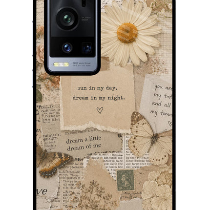 Vintage case Vivo X60 Pro+ Glass Case