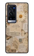 Vintage case Vivo X60 Pro+ Glass Case