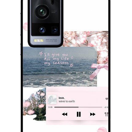 Wave to earth Vivo X60 Pro+ Glass Case