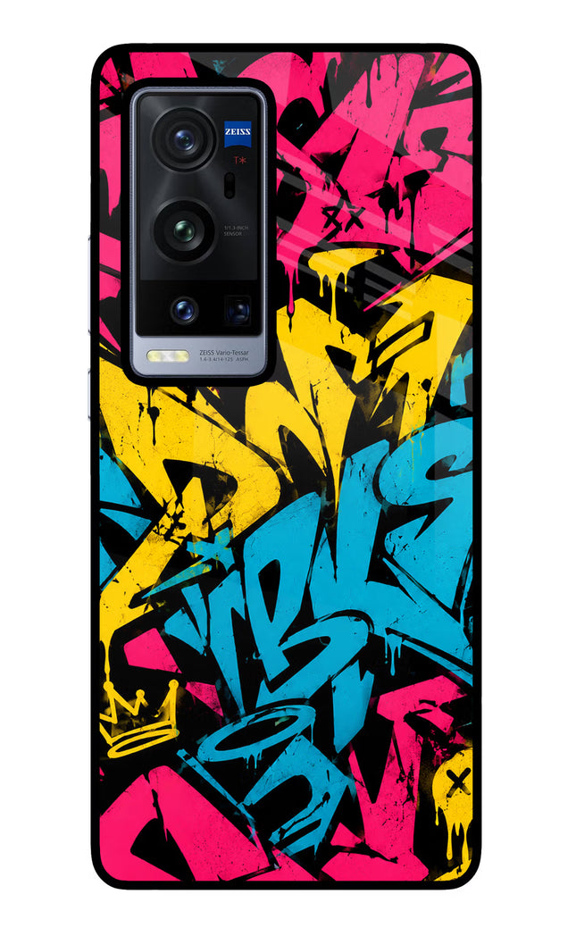 Graffiti Vibe Vivo X60 Pro+ Glass Case