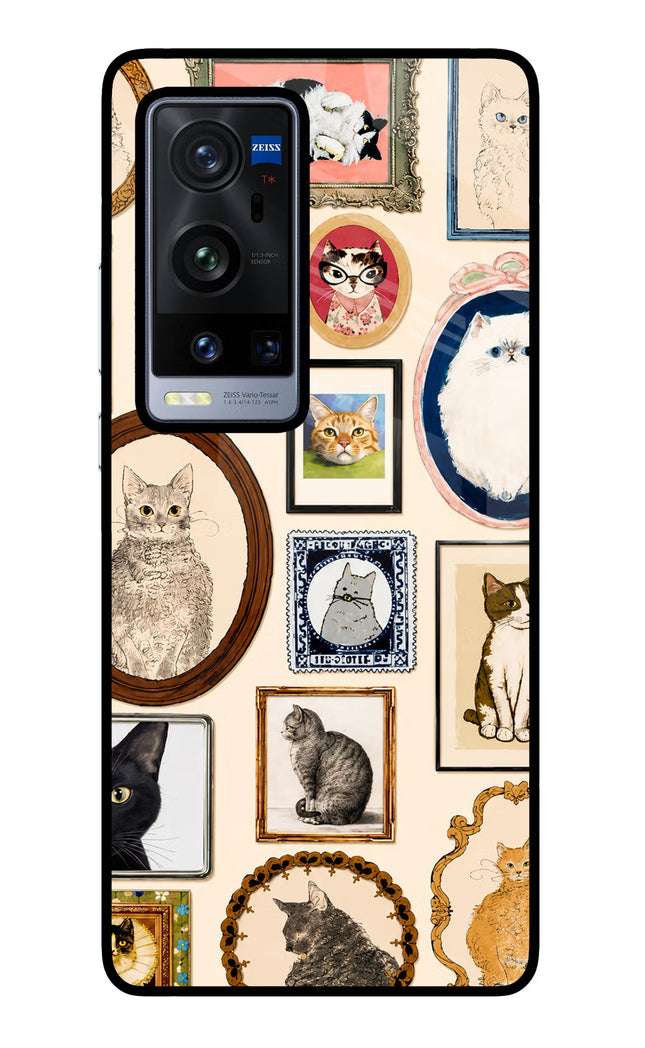 Mirror Cats Vivo X60 Pro+ Glass Case