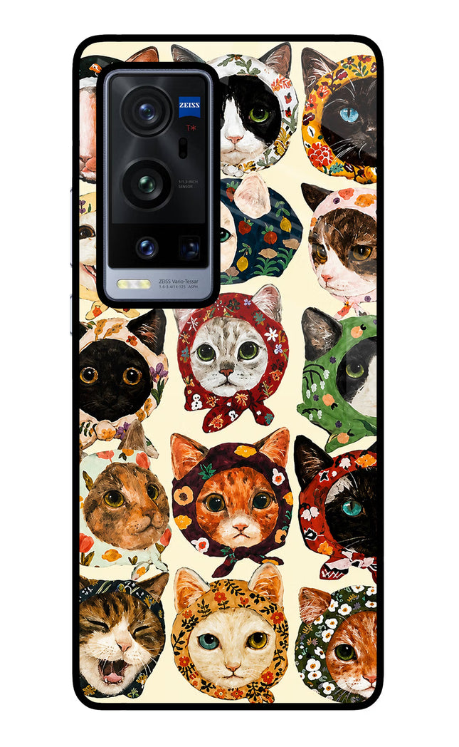 Cool Cat Vivo X60 Pro+ Glass Case