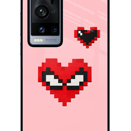 Gwen Heart Vivo X60 Pro+ Glass Case