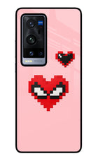 Gwen Heart Vivo X60 Pro+ Glass Case