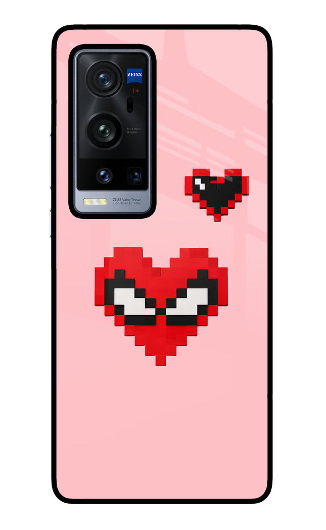 Gwen Heart Vivo X60 Pro+ Glass Case