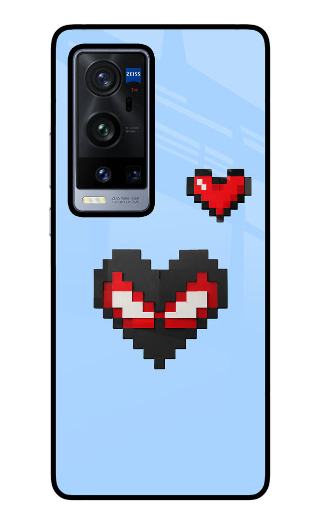 Peter Heart Vivo X60 Pro+ Glass Case