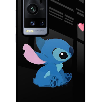 Stitch Crush Vivo X60 Pro+ Glass Case