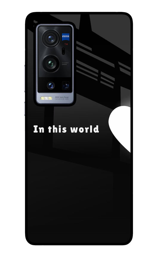 This World Vivo X60 Pro+ Glass Case