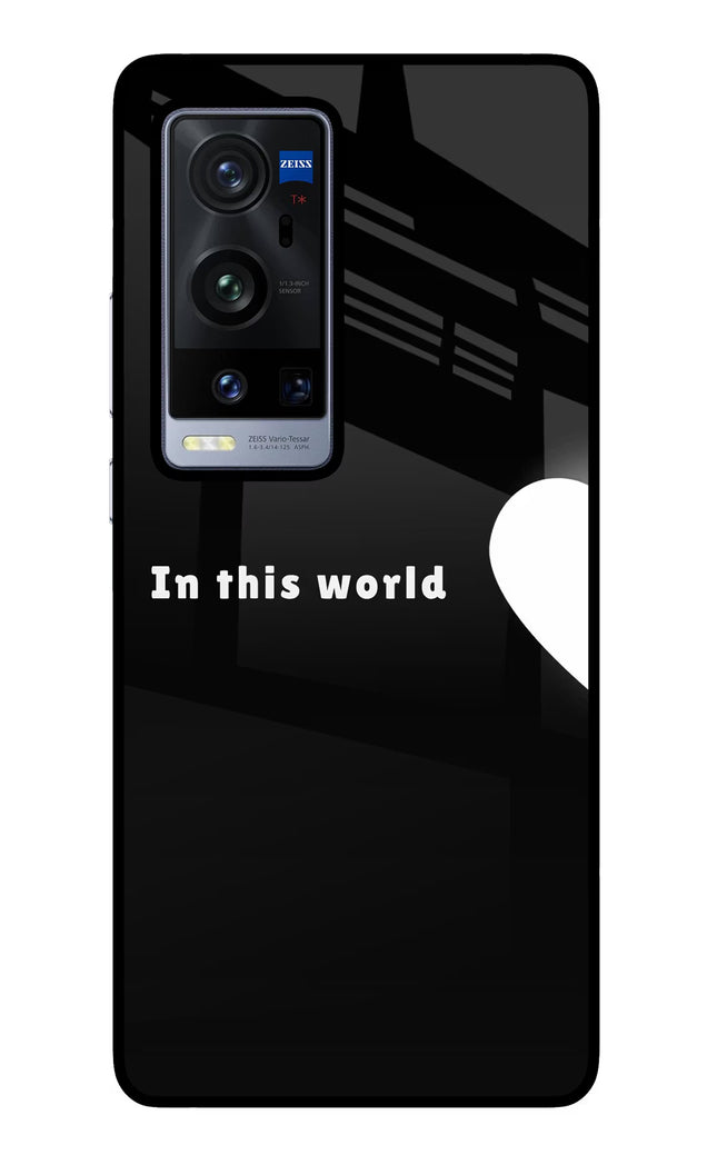 This World Vivo X60 Pro+ Glass Case