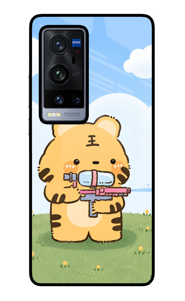 Tiger Treat Vivo X60 Pro+ Glass Case