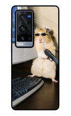 Hacker Hamster Vivo X60 Pro+ Glass Case