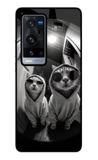 Hood Cats Vivo X60 Pro+ Glass Case
