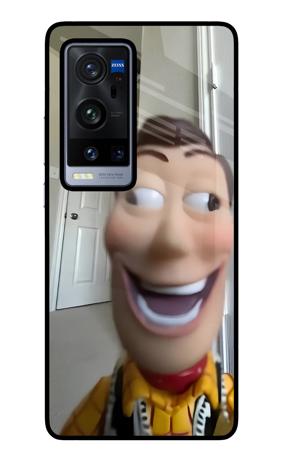 Side Eye Woody Vivo X60 Pro+ Glass Case