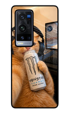 Gamer Cat Energy Vivo X60 Pro+ Glass Case