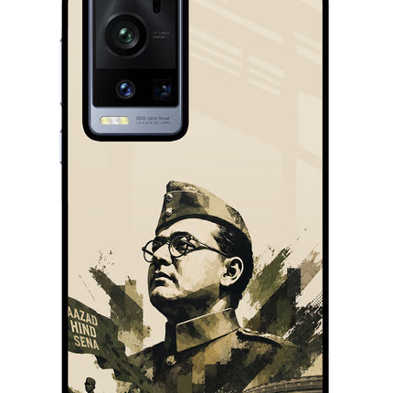 Netaji Rising Vivo X60 Pro+ Glass Case