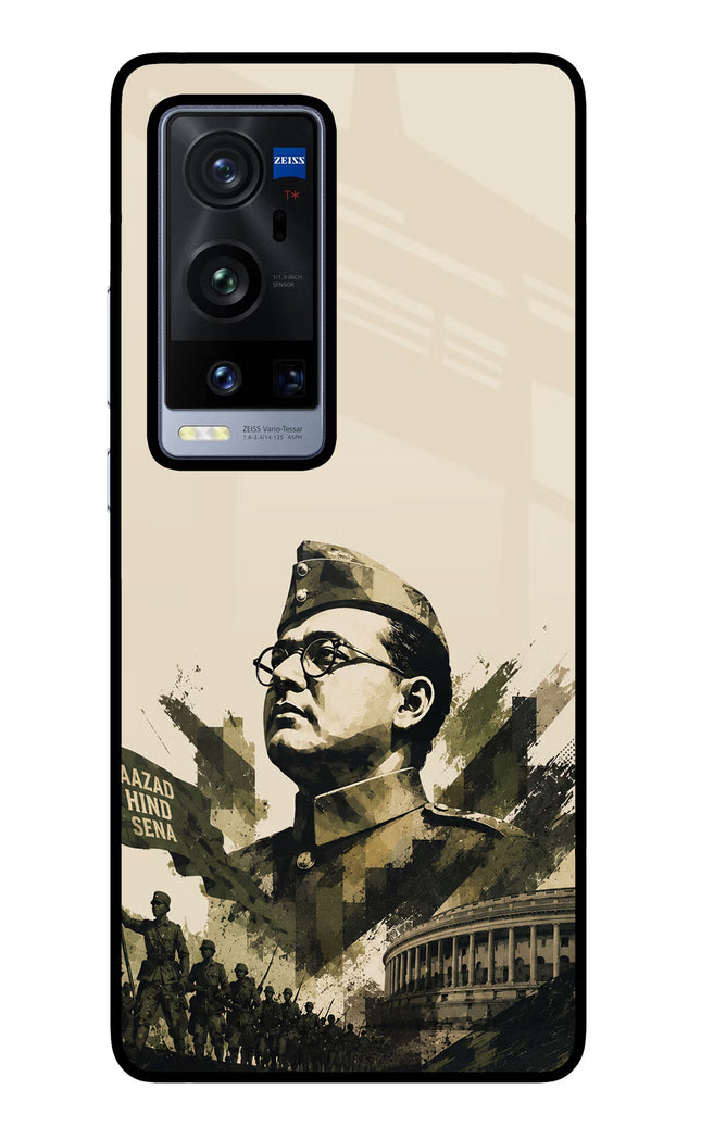 Netaji Rising Vivo X60 Pro+ Glass Case