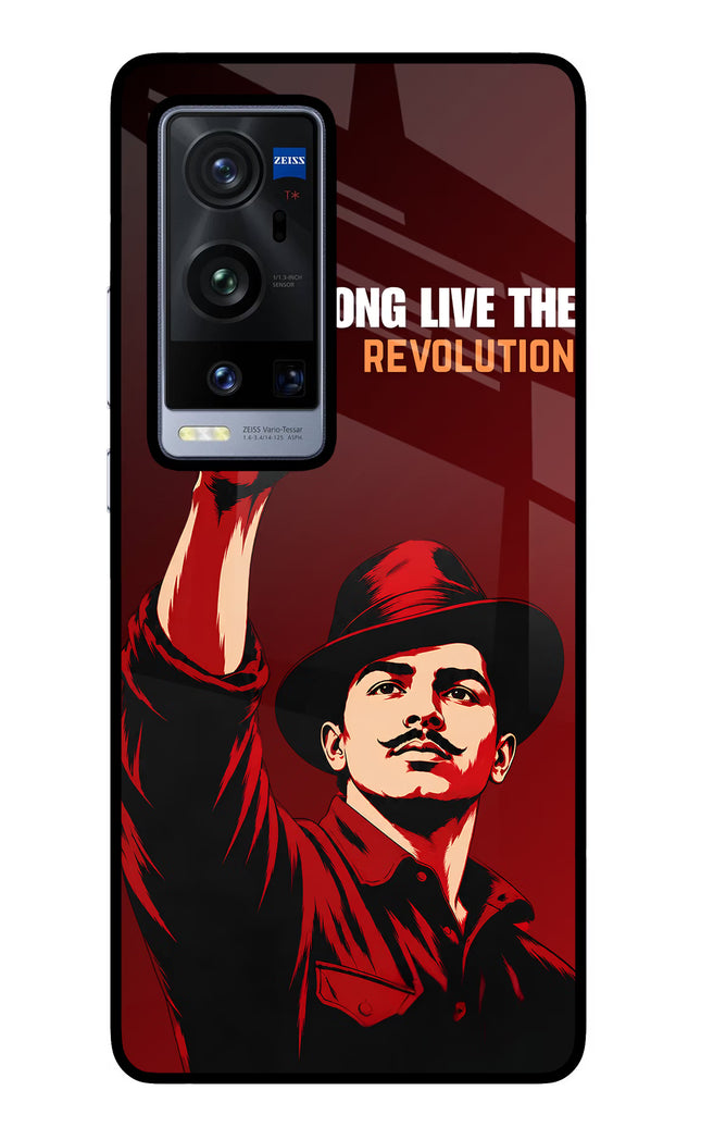 Bhagat Singh Revolution Vivo X60 Pro+ Glass Case