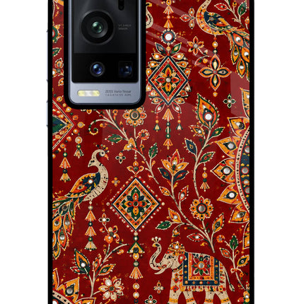 Laal Riwaaz Vivo X60 Pro+ Glass Case