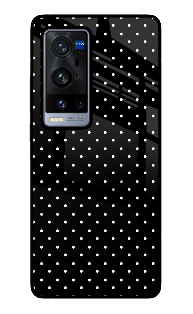 White Dots Vivo X60 Pro+ Pop Case by Casekaro