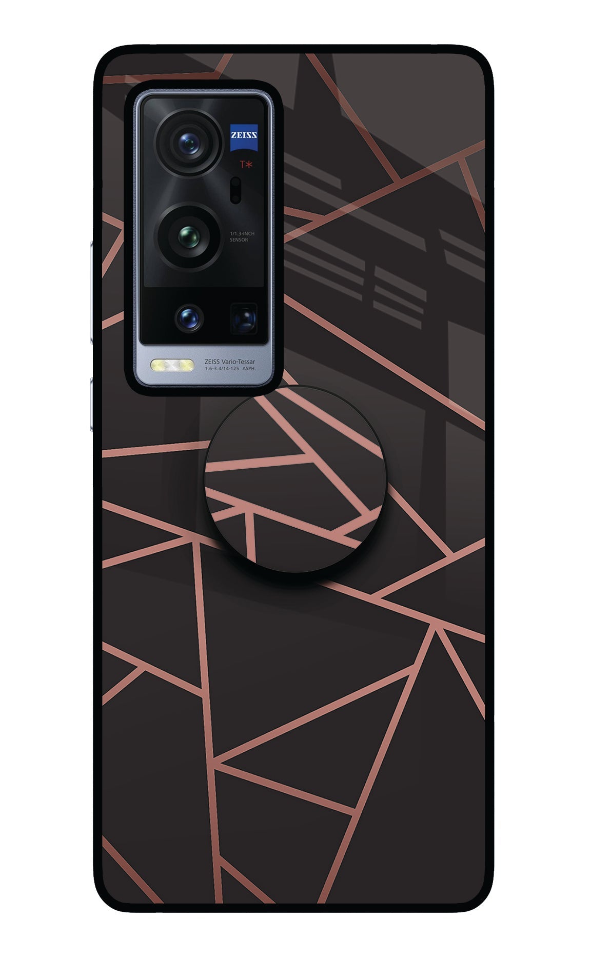 Geometric Pattern Vivo X60 Pro+ Glass Case