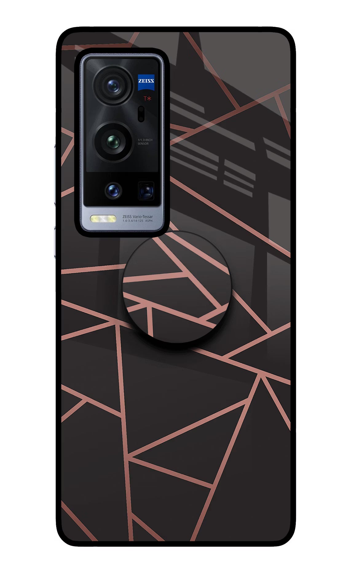 Geometric Pattern Vivo X60 Pro+ Glass Case
