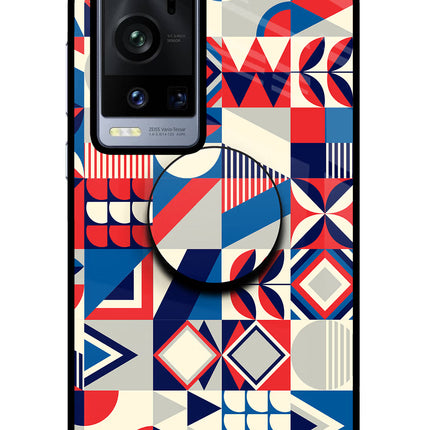 Colorful Pattern Vivo X60 Pro+ Pop Case by Casekaro