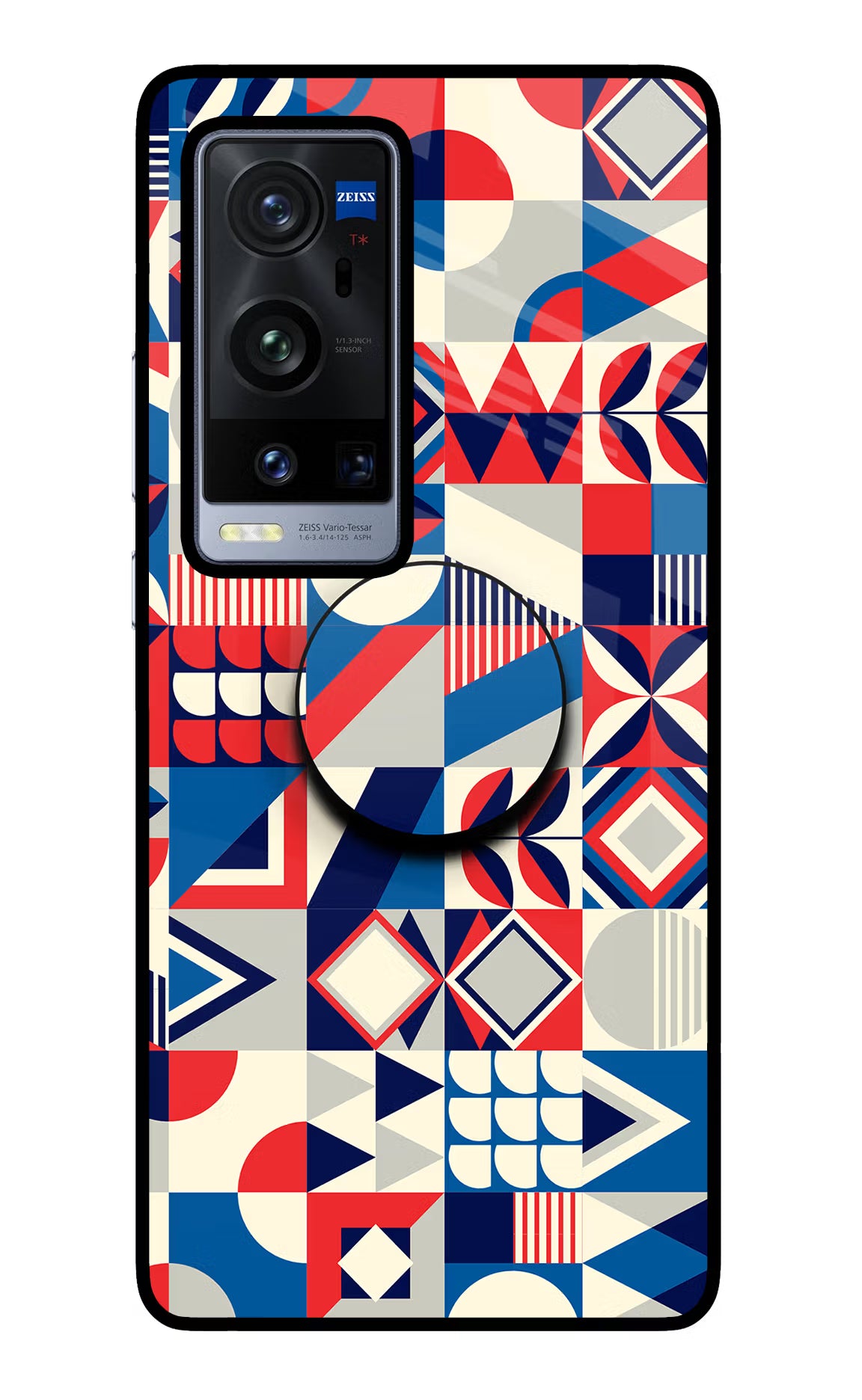 Colorful Pattern Vivo X60 Pro+ Pop Case by Casekaro