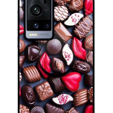Chocolates Vivo X60 Pro+ Pop Case by Casekaro