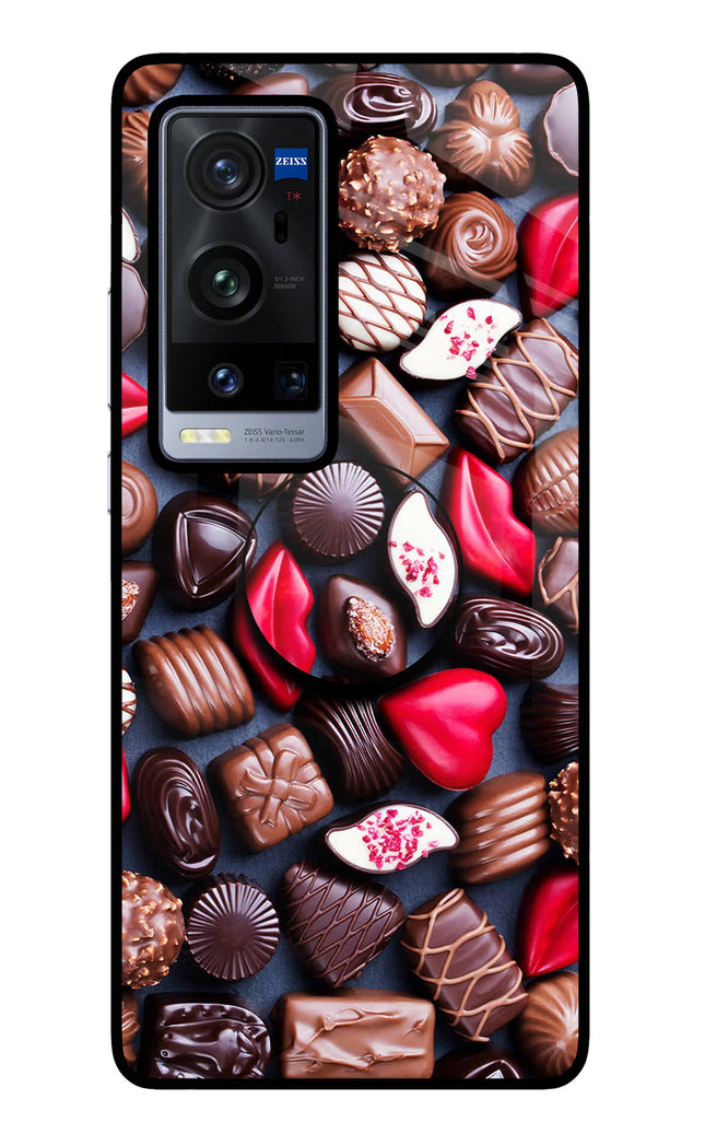 Chocolates Vivo X60 Pro+ Pop Case by Casekaro