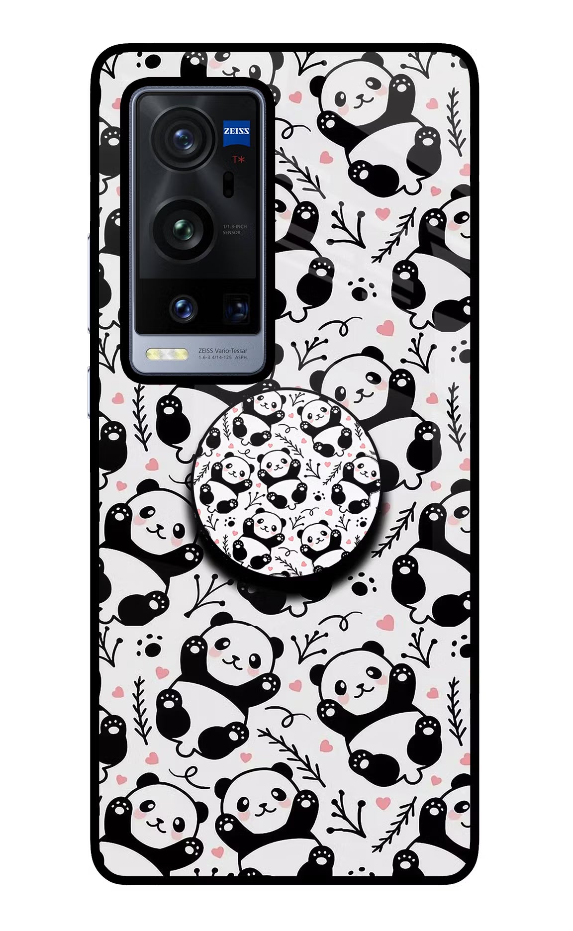 Cute Panda Vivo X60 Pro+ Pop Case by Casekaro